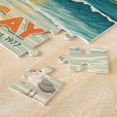 Cocococoy Bahamas Vintage Travel Legpuzzel (Zijkant)