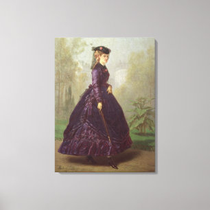 Cocodette, 1867 canvas afdruk