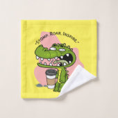 cocodrille bad handdoek (Wasdoekje)