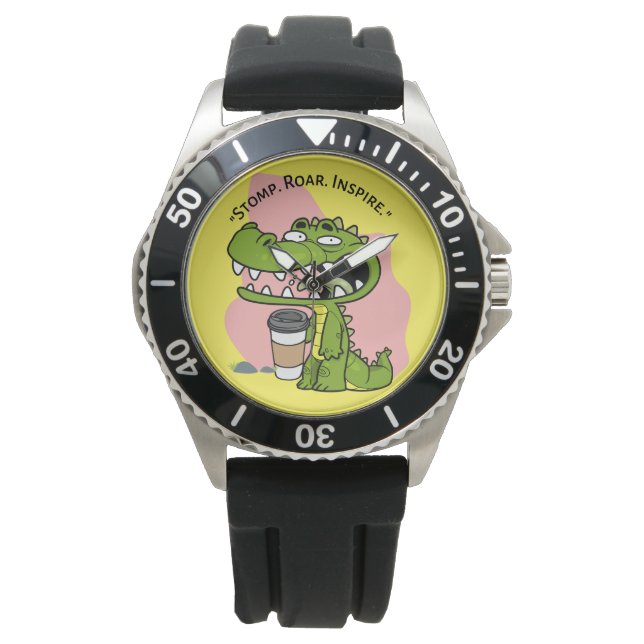 cocodrille horloge (Voorkant)