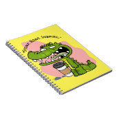 cocodrille notitieboek (Rechterzijde)