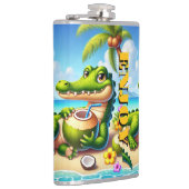 COCODRILLO MET KOKOSWATER HEUPFLES (Rechts)