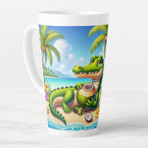 COCODRILLO MET KOKOSWATER