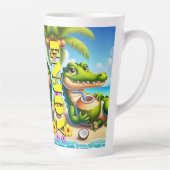 COCODRILLO MET KOKOSWATER LATTE MOK (Rechts)