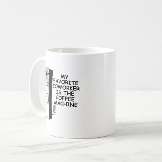 Cocollaboratrice de la machine à café Funny Mug (Devant gauche)
