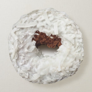 Coconut Donut Pillow Rond Kussen