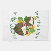 Coconut Drink Tiki Bar Towel Theedoek (Horizontaal)