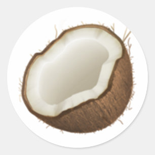 Coconut - Emoji Ronde Sticker