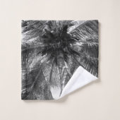 Coconut glacé d'été Palm 2 (Gant de toilette)