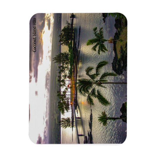 Coconut Island Hilo Hawaii Magneet (Verticaal)