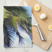 Coconut Palm Theedoek (Quarter Fold)