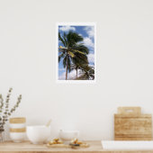 Coconut Palms Poster (Keuken)