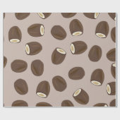 Coconut Pattern Cadeaupapier (Vlak)