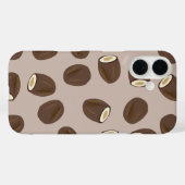 Coconut Pattern Case-Mate iPhone Case (Achterkant (horizontaal))