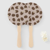 Coconut Pattern Handwaaier (Voorkant en achterkant)