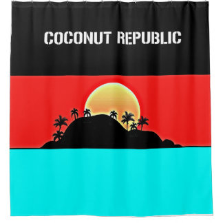Coconut Republic  Douchegordijn