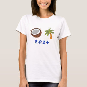 Coconut Tree 2024 T-shirt