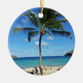 Coconut Trees Keramisch Ornament