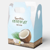 Coconut Tropisch Product Bedankdoosjes (Geopend)