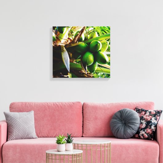 Coconuts ~ Toile Art ~ Trinidad (Insitu(Salon))