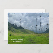 Cocora Valley, Colombia Briefkaart (Voorkant / Achterkant)