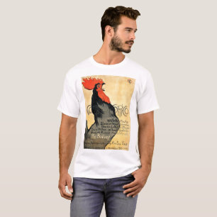 Cocorico Frans Poster T-shirt