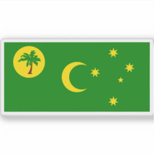 Cocos (Keeling) Islands Territory, Australië. Sticker