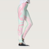 cocosmos galaxy vert nuage rose leggings motifs (Droite)