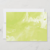 Coctail de fraise Invitation d'anniversaire (Dos)