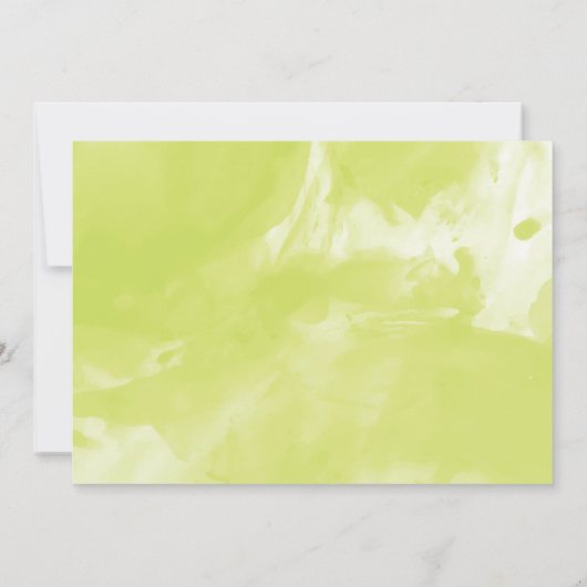 Coctail de fraise Invitation d'anniversaire (Dos)