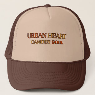 CODE 08102, URBAN HEART Bruine Taan Dames Truckerh Trucker Pet