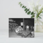 Code 20, 11th & Hill St, Los Angeles, Vintage 1951 Briefkaart (Staand voorkant)