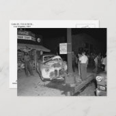 Code 20, 11th & Hill St, Los Angeles, Vintage 1951 Briefkaart (Voorkant / Achterkant)