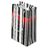 code à barres avec sac à scanner laser (Dos Angle)