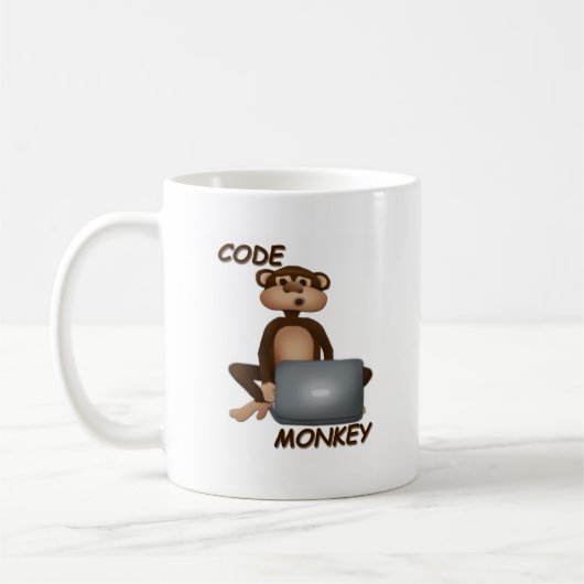 Code aap koffiemok (Links)