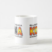 Code aéroport Kona KOA Café Mug (Centre)