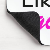 Code als een Girl Mousepad Muismat (Hoek)