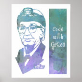 Code avec affiche Grace 16"x20" (Devant)
