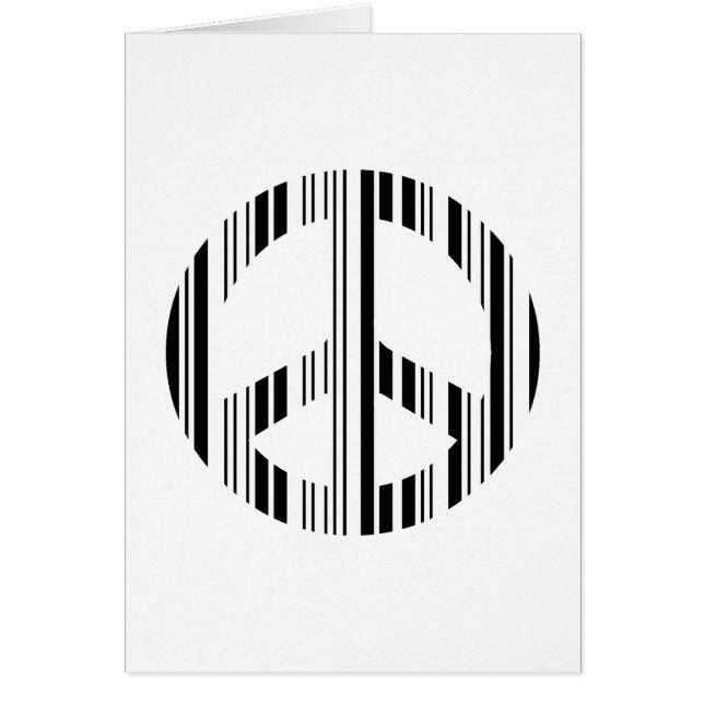 CODE BARRE SIGNE DE PAIX Motif de code-barres hipp (Devant)