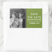 Code binaire vert Photo Enregistrer les stickers d (Sac)