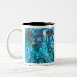 Code Blauw Tweekleurige Koffiemok