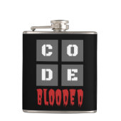 CODE Blooded Coded Computer Programmer Funny Heupfles (Voorkant)