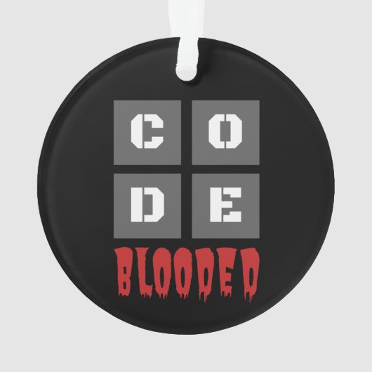 CODE Blooded Computer Programmer Funny (dos)