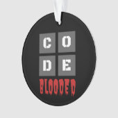 CODE Blooded Computer Programmer Funny (devant)