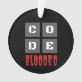 CODE Blooded Computer Programmer Funny (devant)
