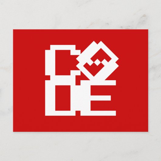 CODE BRIEFKAART (Voorkant)