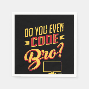 Code Bro Funny Software Engineer Servet