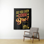 Code Bro Funny Software Engineer Wandkleed (In situ)