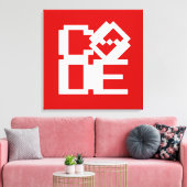 CODE CANVAS AFDRUK (Insitu (Woonkamer))