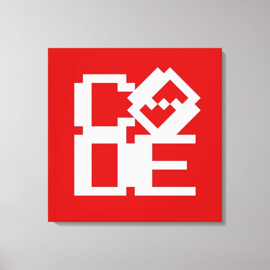 CODE CANVAS AFDRUK (Voorkant)